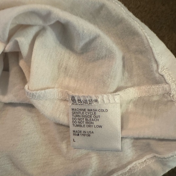 Signorelli White and Red Short Sleeve Tee - Picture 4 of 4